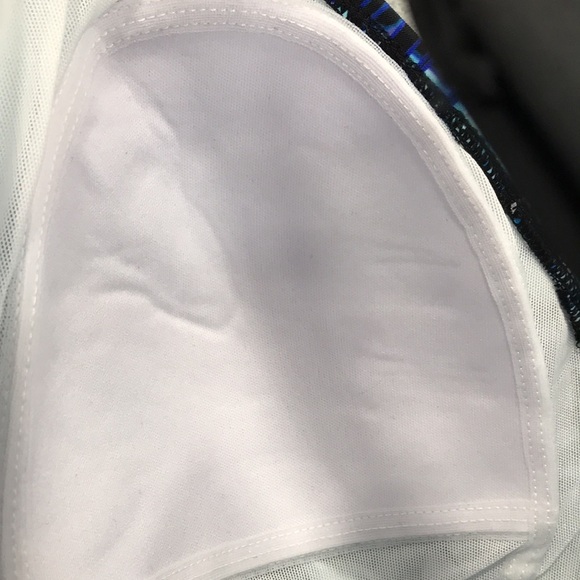 Swim Solutions Women's Printed Tiered  Tummy-Control Swim Dress 18 New - Picture 9 of 10